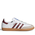 Adidas Samba White/Burgundy